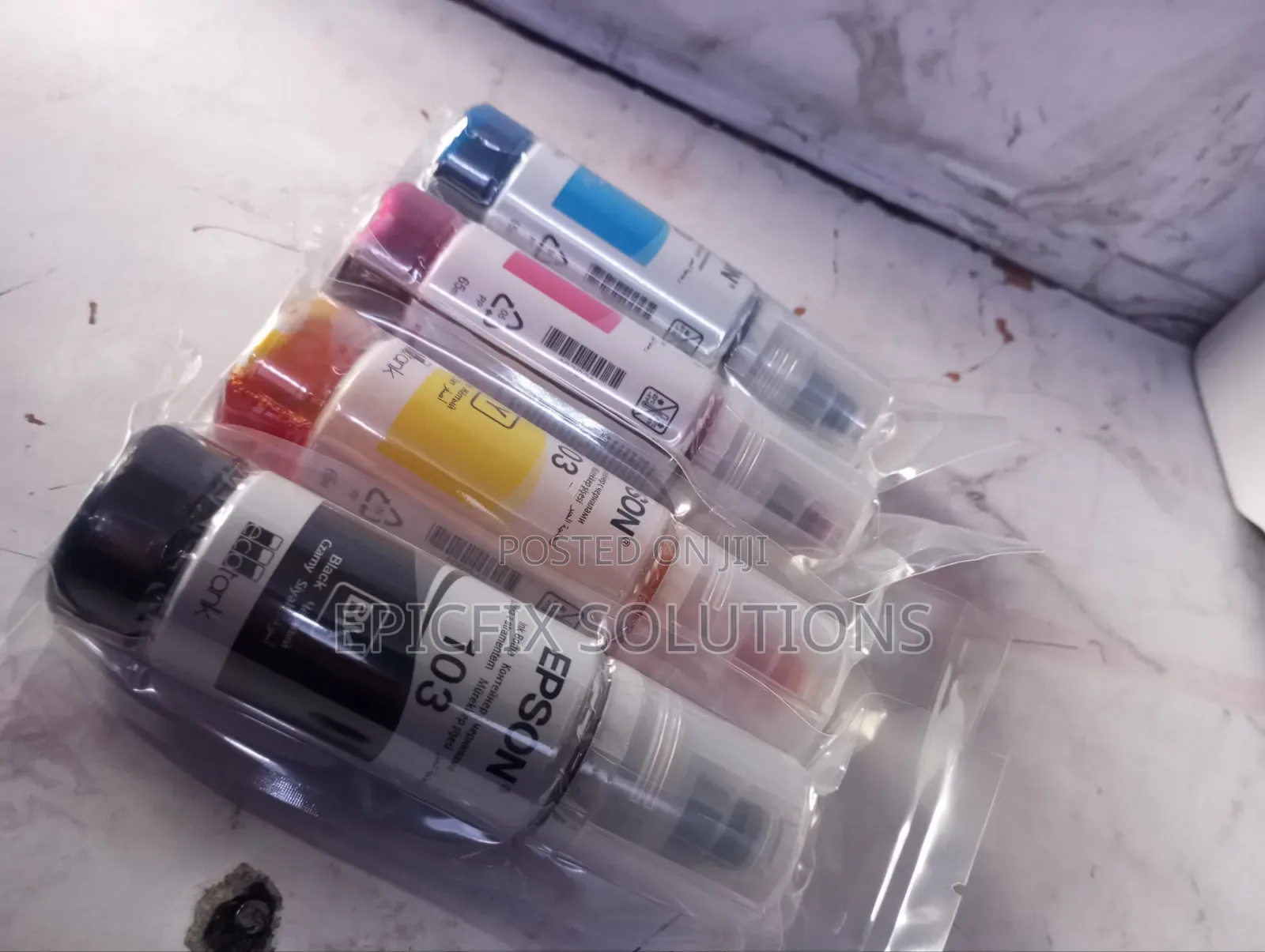 Epson Original 103 Inks, Yellow, Magenta,Cyan and Black Available