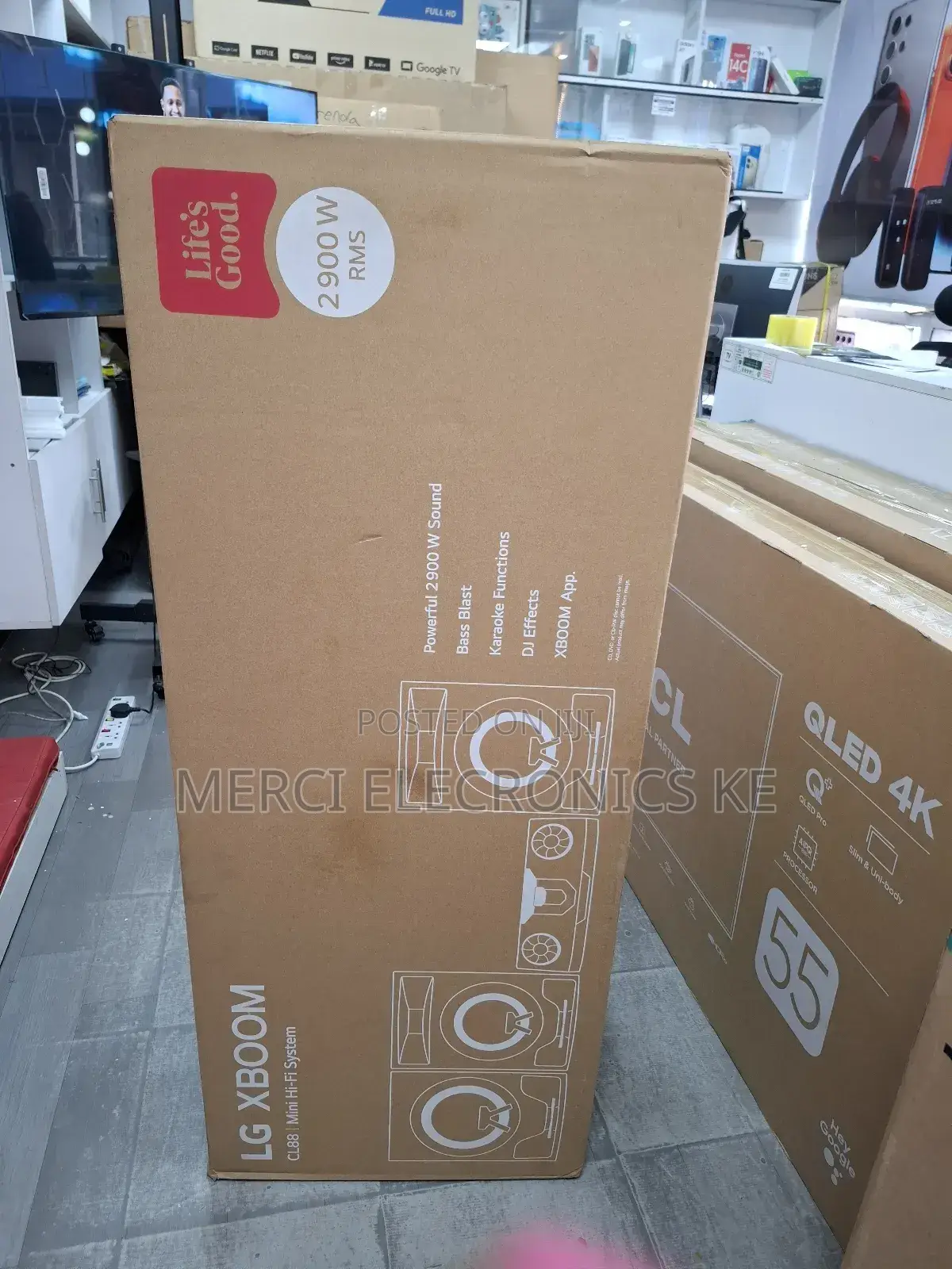 LG Cl88 Xboom 2.1ch 2900w Hi-Fi, Party Dj