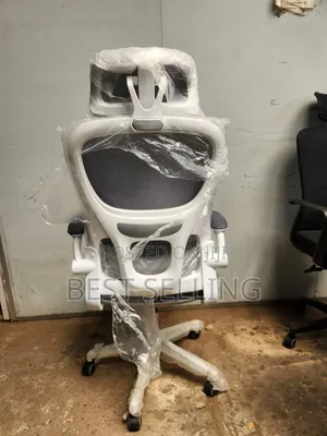 Premium and Reliable White Office Chair