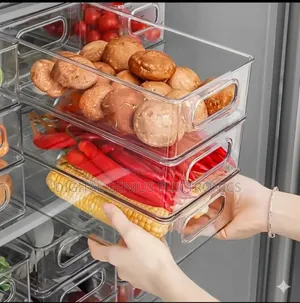 *Acrylic Transparent Fridge Storage Container