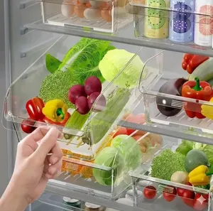 *Acrylic Transparent Fridge Storage Container
