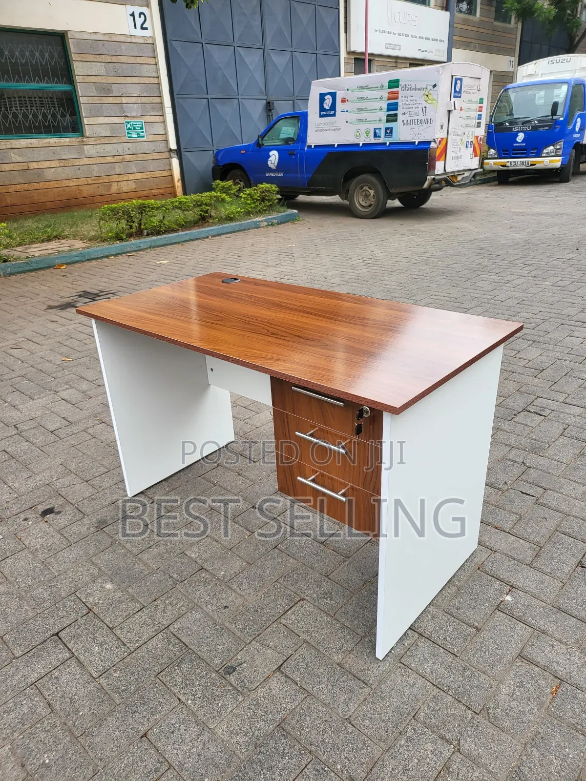 Mixed Colors Office Study Desk