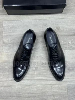 Black Billionaire Official Leather Low Cut Shoes