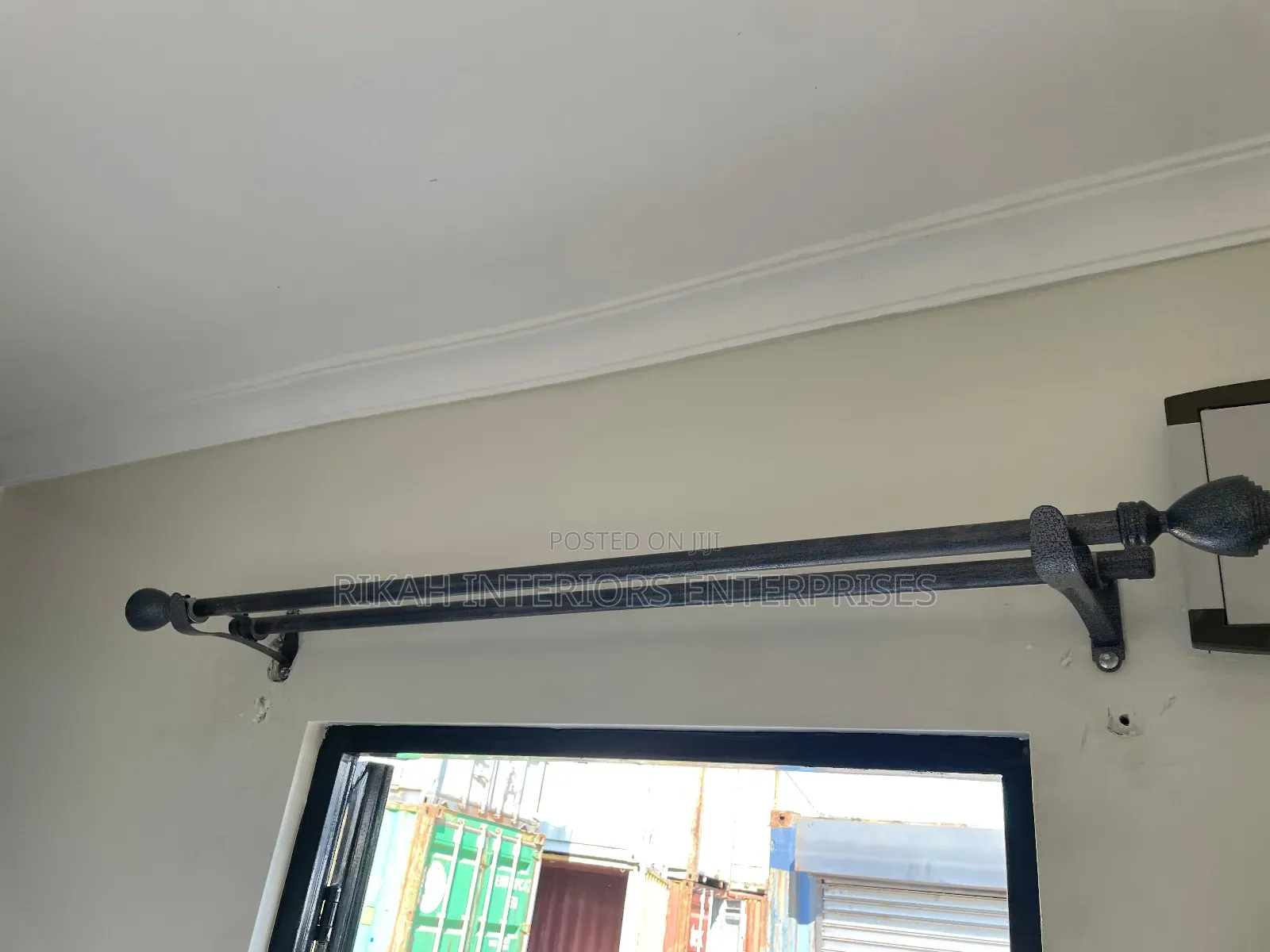 Powder Coated Juakali Curtain Rods