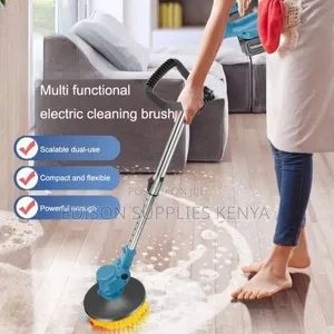 Spin Brush Scrubber High Power Rechargeable 3 in 1 3pc Brush Set