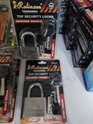Rolinson 40mm Silver Padlock