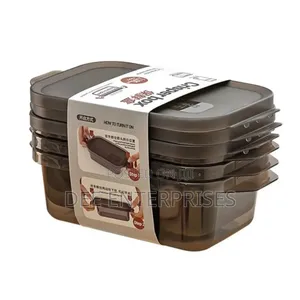 3-Piece Airtight Crisper Set (600ml)