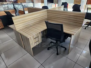 4 Way Working Station Wooden