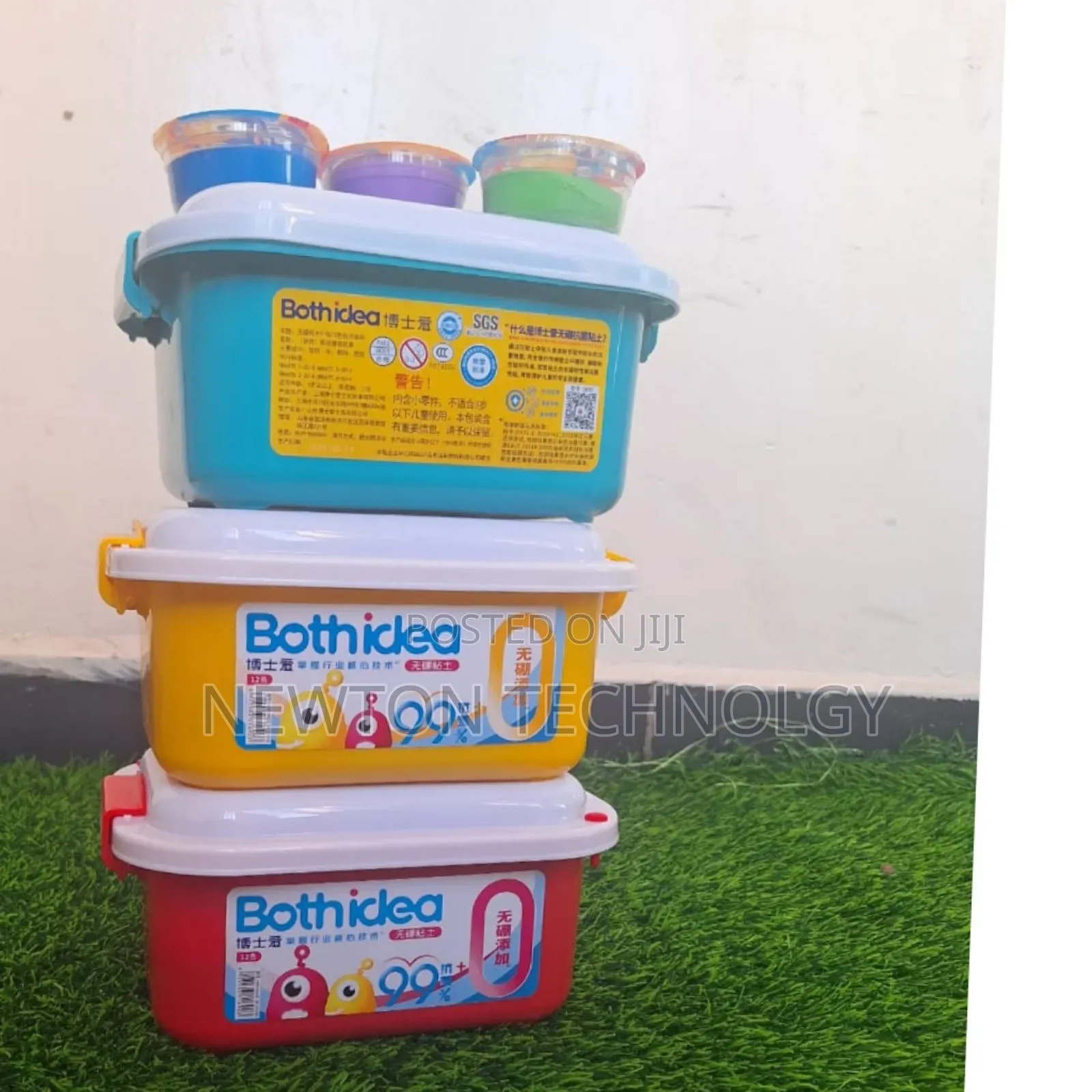 Modelling Clay 12pcs Per Tin Different Colours