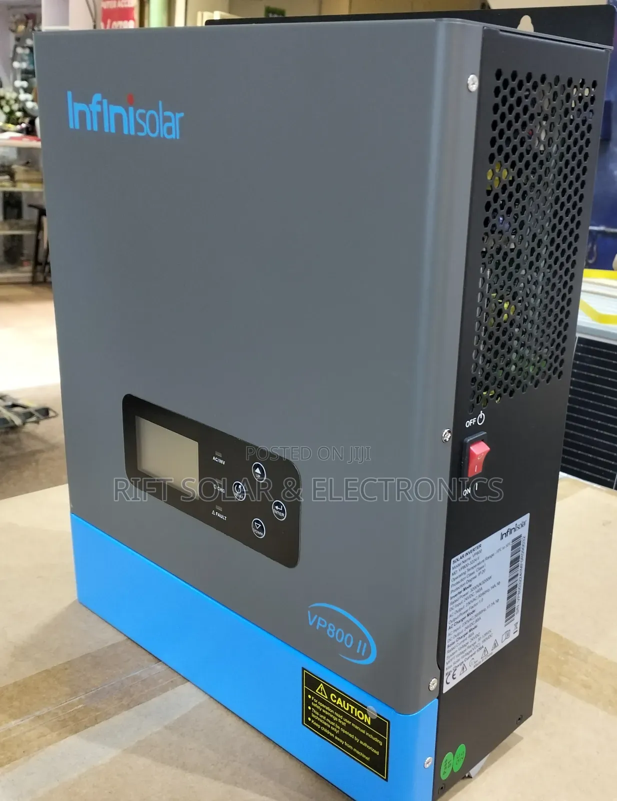 3.2kva - 24v Infinisolar Hybrid Solar Inverter 60a MPPT and 160 Voc