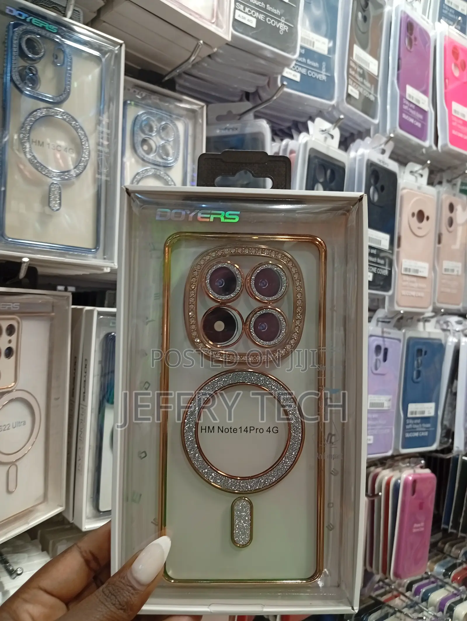 Clear Silicone Case Designed for the Xiaomi Redmi Note 14 Pro 4g,