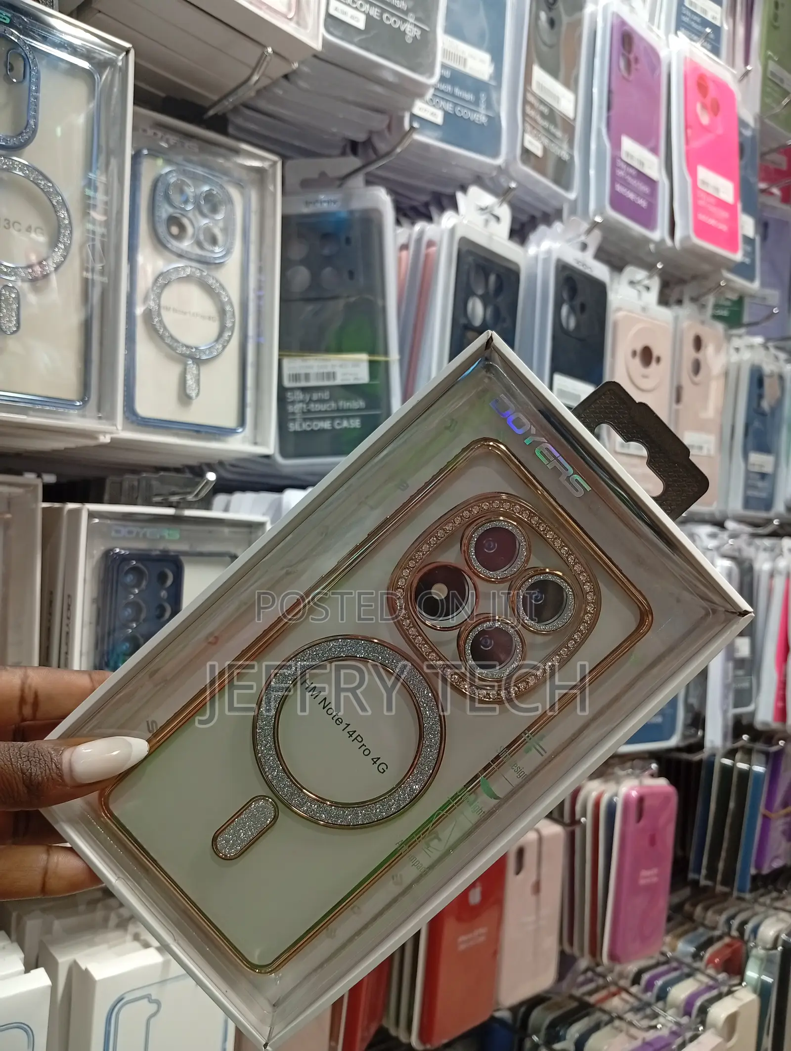Clear Silicone Case Designed for the Xiaomi Redmi Note 14 Pro 4g,