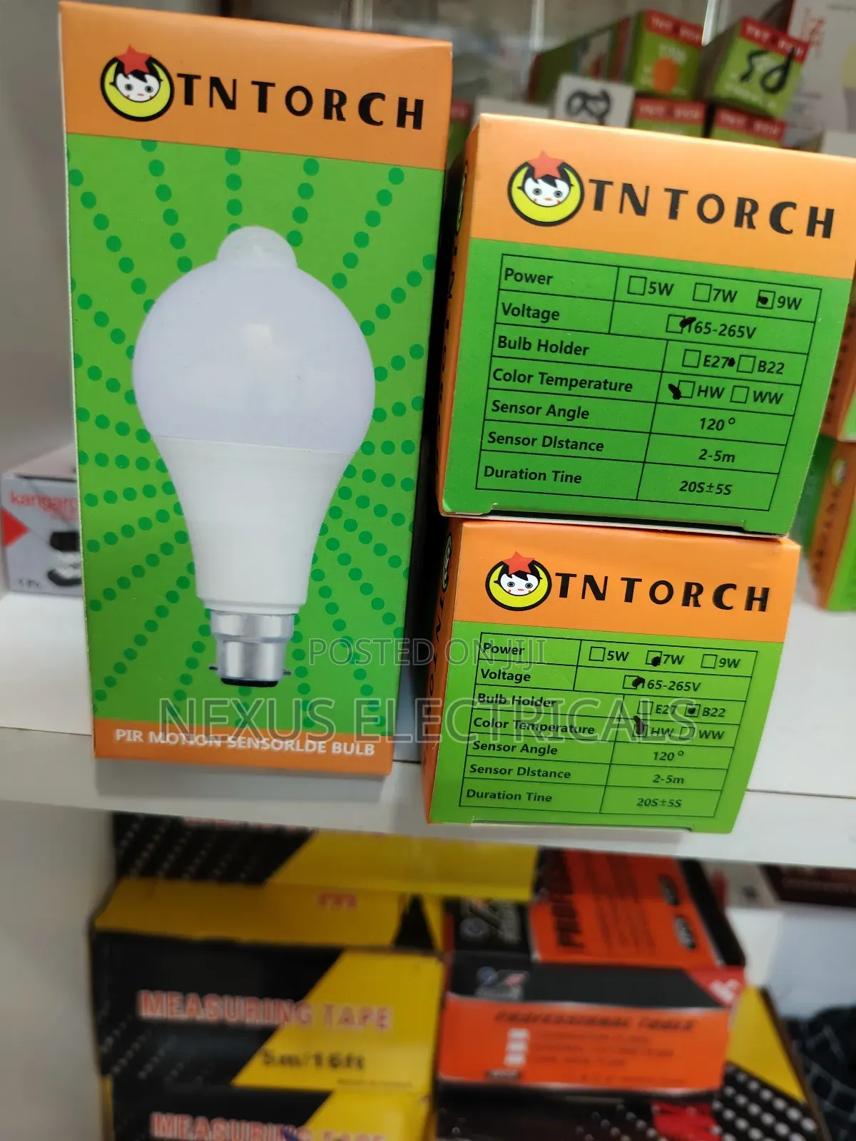 Motion Sensor Bulb 7w