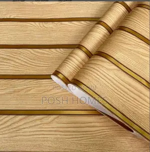 Adheive Flutted Adhesive Wallpapers