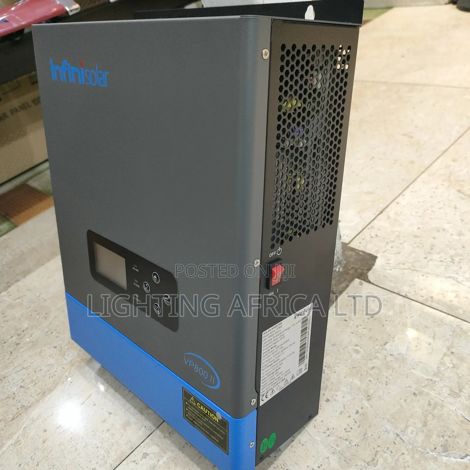 Infinisolar 3.2kva -24v Hybrid Solar Inverter 160 Voc 60a Inbuilt MPPT