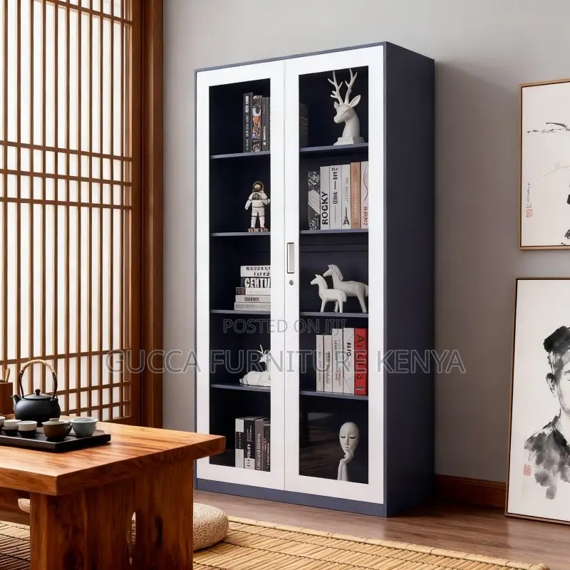 Clear Glass Door Display Filling Cabinet