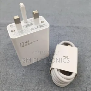 Xiaomi 67w Ultra Fast Charger + Usb-C 6a Cable
