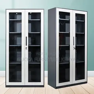 Clear Glass Door Display Filling Cabinet