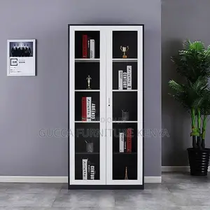 Clear Glass Door Display Filling Cabinet