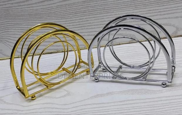 Gold/Silver Serviette Holder