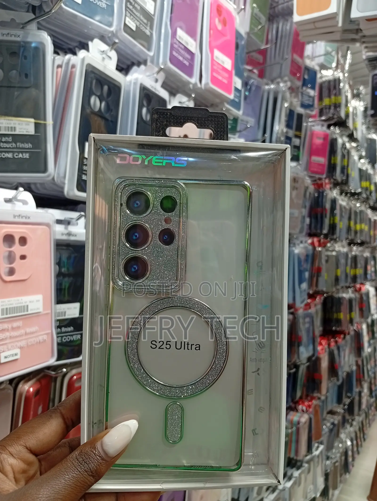 Doyers Luxury Magnetic Clear Case for Samsung Galaxy S25 Ultra