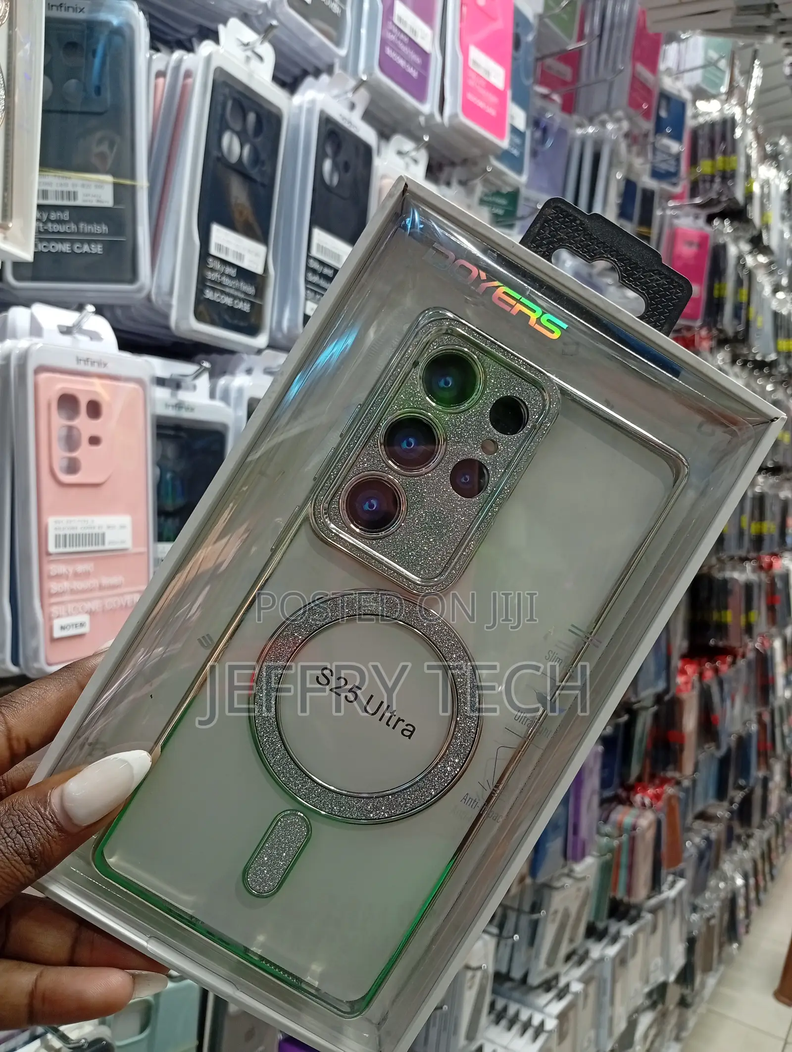 Doyers Luxury Magnetic Clear Case for Samsung Galaxy S25 Ultra