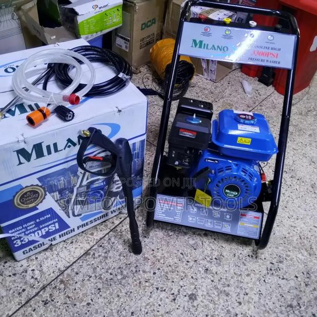 Milano Gasoline High Pressure Washer 3300psi