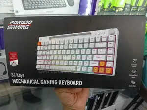 This Is a Porodo 84 Keys Mechanical Gaming Keyboard.