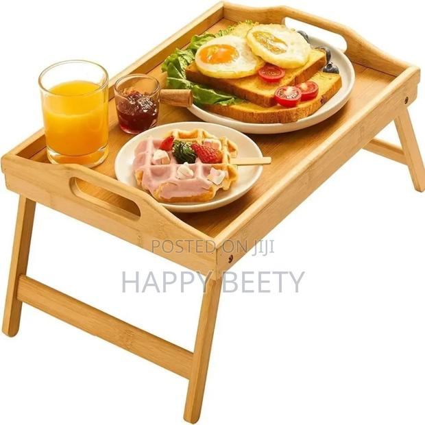 *High Quality Bamboo Bed Serving Tray* - main view