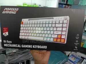 Porodo Gaming 84 Keys Mechanical Gaming Keyboard