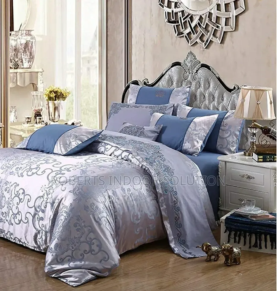 Silky Bed Comforter Set