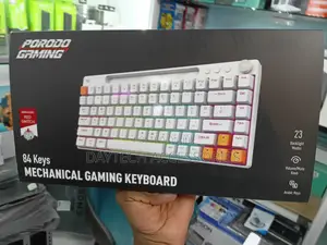 Porodo Gaming Mechanical Keyboard With Suspending Keycaps, TKL 87 Keys
