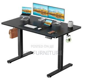 Office Desk; 120cm Soft Launch Adjustable Home Office Table