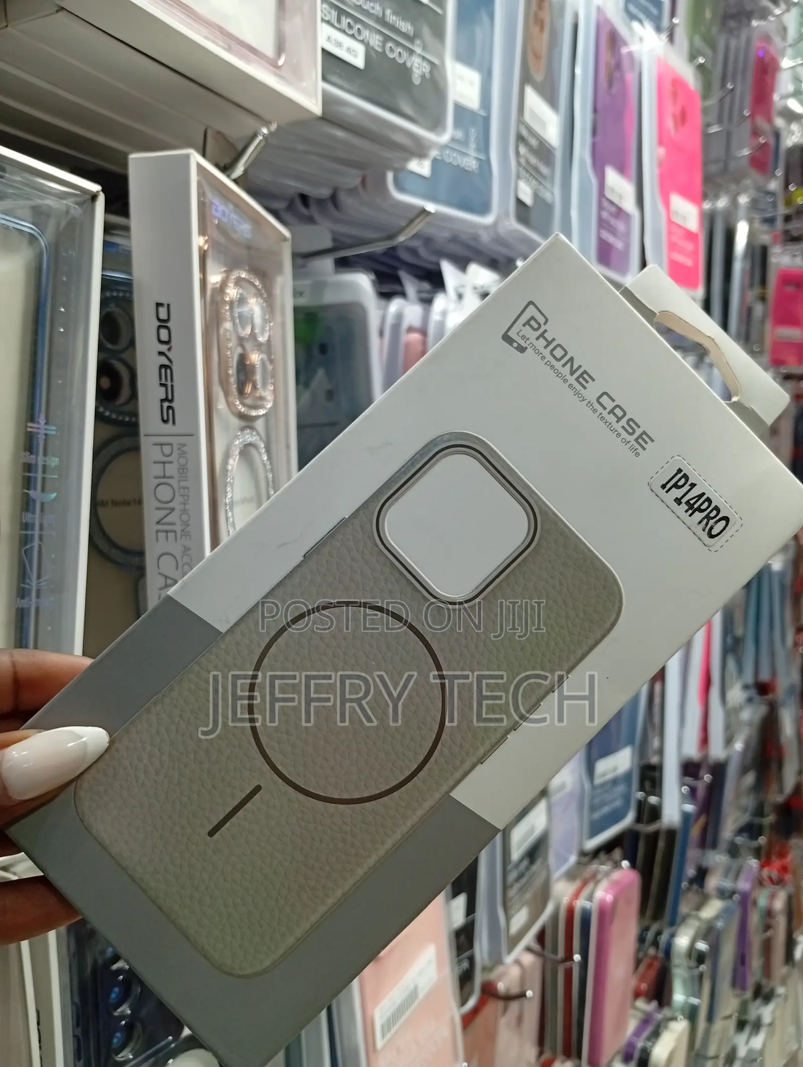 Case T-Touch Finish Silicone Cover Designed for the iPhone 14 Pro.