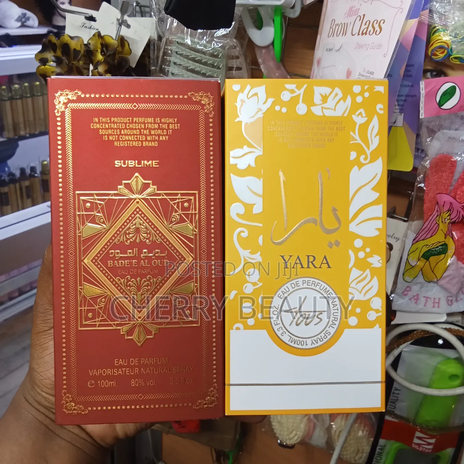 Spray Glass Perfume