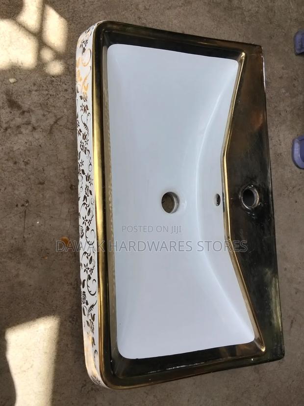 Decorative Rectangular Washbasin - main view