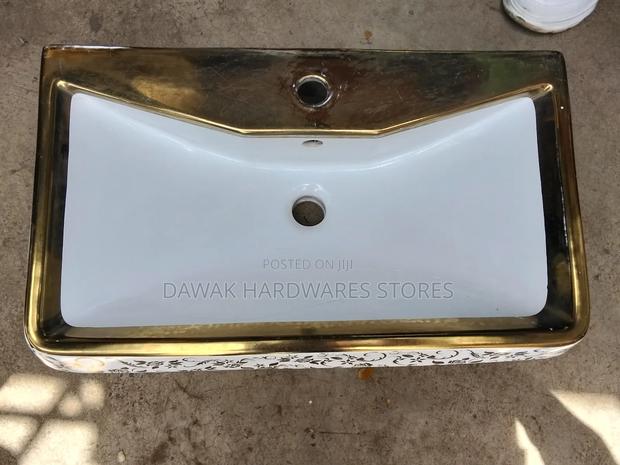 Decorative Rectangular Washbasin - thumbnail 3