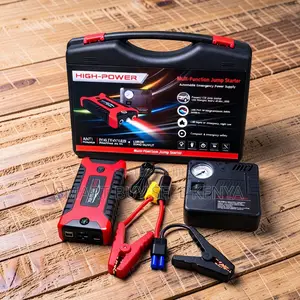 Heavy Duty Compact Build 99800mah Car Jump Starter With Tire Inflator