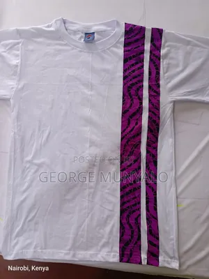 Designed Round Neck T Shirt