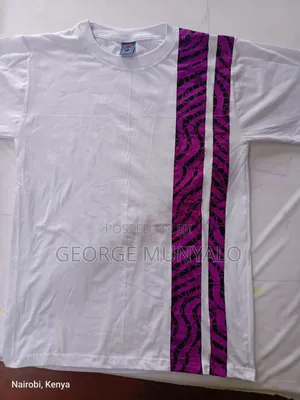 Designed Round Neck T Shirt