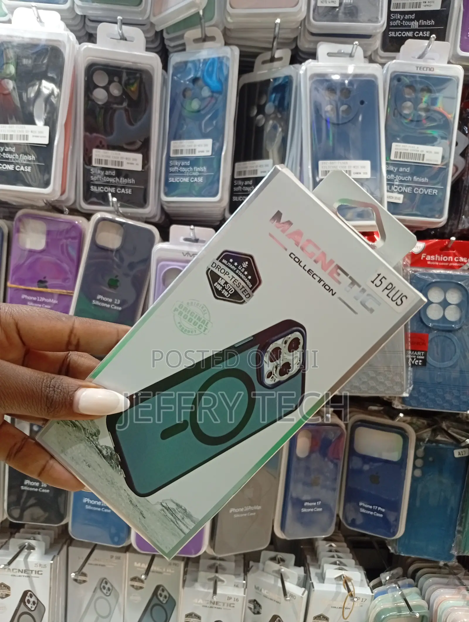 Magnetic Phone Case for the iPhone 15 Plus