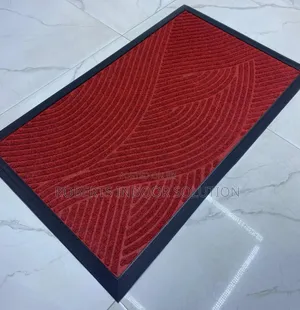 Self-Designed Red Anti-Skid Doormat