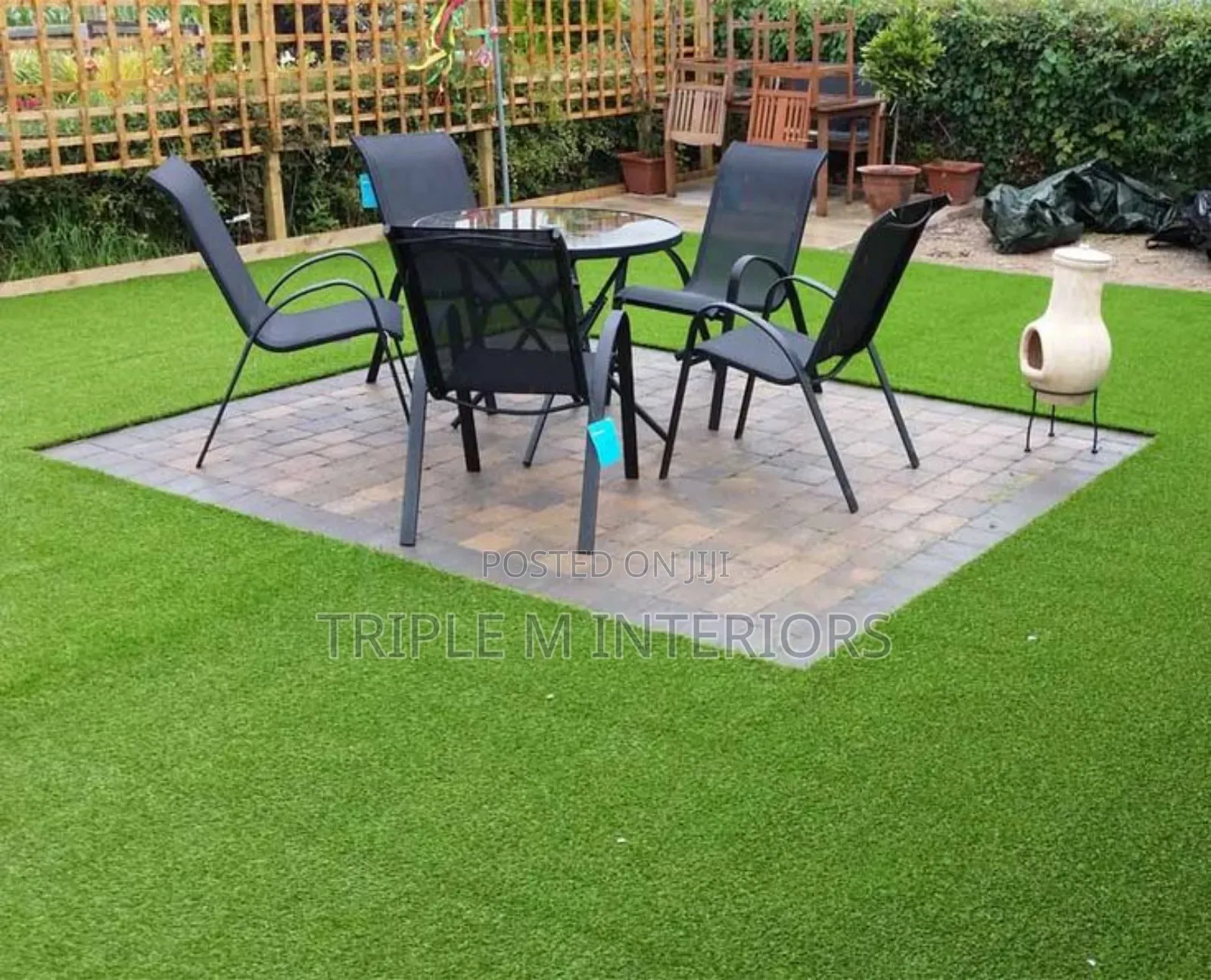 Backyard Family Play Grass Area