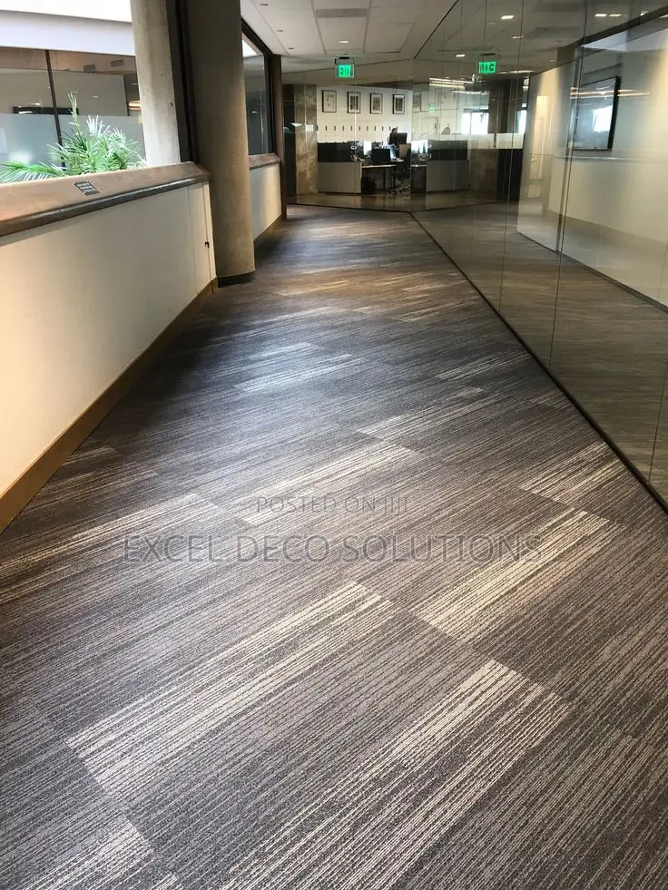Modular Carpet Tiles for Modern and Flexible Floor Layouts Use