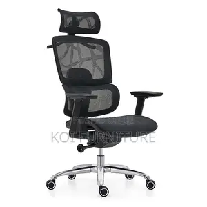 Office Chairs; Ergonomic High Back Office Seat With Orthopedic Support