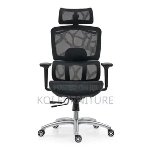 Office Chairs; Ergonomic High Back Office Seat With Orthopedic Support