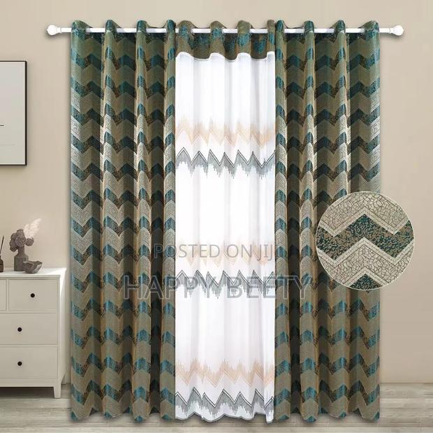 *3 in 1 Curtains Drapes Set - thumbnail 2