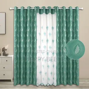 *3 in 1 Curtains Drapes Set