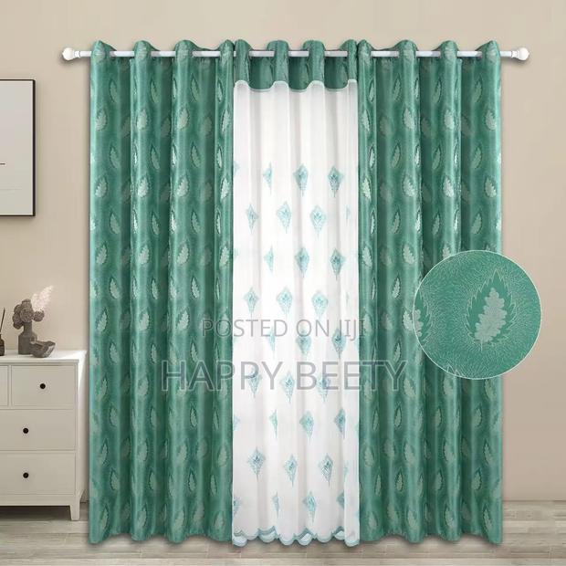 *3 in 1 Curtains Drapes Set - thumbnail 3