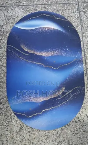Oval Anti Slip Mat With Rubber